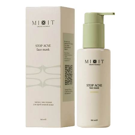 Изображение товара Mixit Stop Acne Маска с кислотами для проблемной кожи 150 мл 1 шт