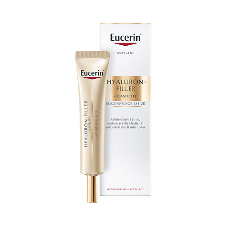 Изображение товара Eucerin Hyaluron-Filler+Elasticity Антивозрастной крем для кожи вокруг глаз SPF20 15 мл 1 шт