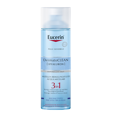 Изображение товара Eucerin DermatoClean [Hyaluron] Мицеллярная вода 3в1 400 мл 1 шт