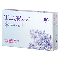 Купить ДляЖенс фемини таблетки покрыт.плен.об. 5 мг+1 мг 28 шт цена