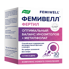 Купить Фемивелл Фертил порошок в стиках по 2,0 г 30 шт цена