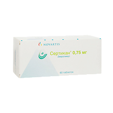 Купить Сертикан таблетки 0,75 мг 60 шт цена