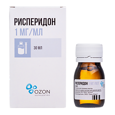 Купить Рисперидон раствор для приема внутрь 1 мг/мл 30 мл 1 шт цена