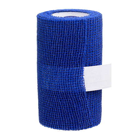 Бинт Пеха-хафт/Peha-haft Color когезивный эластичный фиксирующий 4 м х 8 см синий 1 шт
