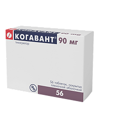 Купить Когавант таблетки покрыт.плен.об. 90 мг 56 шт цена