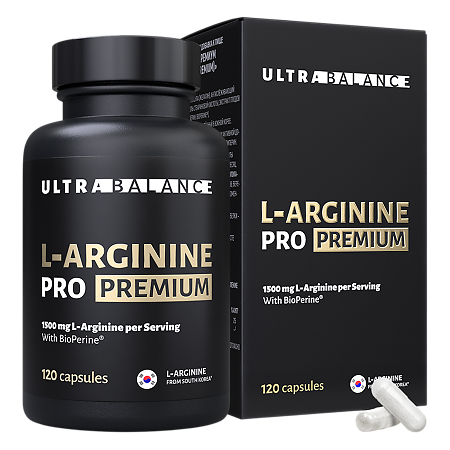 L-Аргинин Про Премиум/L-Arginine Pro Premium Ultrabalance капсулы по 800 мг 120 шт