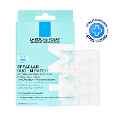 Купить La Roche-Posay Effaclar DUO+M Патчи мультифункциональные для проблемной кожи 22 шт цена