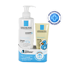 Купить La Roche-Posay Набор Lipikar Бальзам для тела Baume АР+м 400 мл+Масло очищающее д/душа 100 мл 1 уп цена