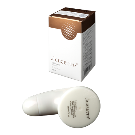 Лензетто спрей трансдермальный 1,53 мг/доза 6,5 мл 1 шт