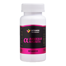Купить Альфа-липоевая кислота / Alpha lipoic acid капсулы массой 400 мг 60 шт цена