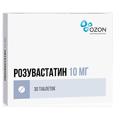 Изображение товара Розувастатин таблетки покрыт.плен.об. 10 мг 30 шт