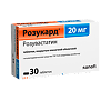 Розукард таблетки покрыт.плен.об. 20 мг 30 шт