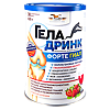 Геладринк Форте Гиал / Geladrink Forte Hyal со вкусом клубники порошок в банке по 420 г 1 шт