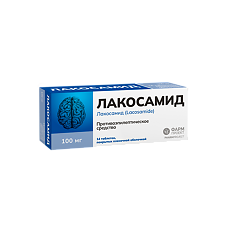 Купить Лакосамид таблетки покрыт.плен.об. 100 мг 14 шт цена