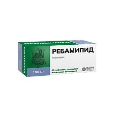 Купить Ребамипид таблетки покрыт.плен.об. 100 мг 60 шт цена
