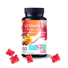 Изображение товара LIVS kids Витамин-Д для детей /Vitamin D For Kids мармеладные пастилки массой 2,5 г 60 шт