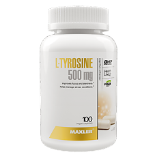 Купить Макслер Л-Тирозин / Maxler L-Tyrosine капсулы по 625 мг 100 шт 100 шт цена