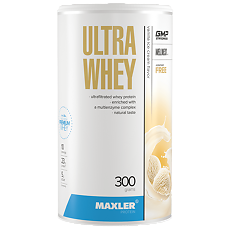Купить Макслер Ультра Вей вкус ванильное мороженное / Maxler Ultra Whey Vanilla Ice Cream flavor порошок по 300 г 1 шт цена