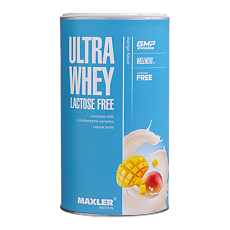 Изображение товара Макслер Ультра Вей лактоза фри манго / Maxler Ultra Whey Lactose Free Mango по 300 г 1 шт