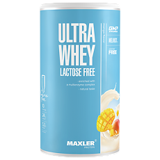 Купить Макслер Ультра Вей лактоза фри манго / Maxler Ultra Whey Lactose Free Mango по 300 г 1 шт цена