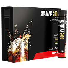 Купить Макслер Гуарана 2000 вкус кола / Maxler Guarana 2000 Cola ампулы по 25 мл 14 шт 14 шт цена