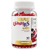 Макслер Железо Плюс Гаммиз для детей вкус лесные ягоды / Maxler Iron Plus gummies for Kids wild berry flavor жевательные конфеты по 2,0 г 90 шт 90 шт