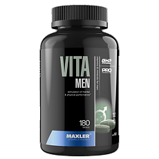 Купить Макслер Вита Мэн Про / Maxler Vita Men Pro таблетки по 1,5 г 180 шт цена