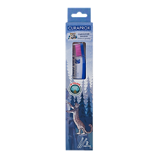 Купить Curaprox Набор зубных щеток СS 3960 и CS 5460 Ultra Soft Снежный барс 2 шт 1 уп цена
