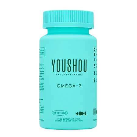 Юшу Омега-3 из Анчоусов капс/Youshou Omega-3 Softgels мягкие желатиновые капсулы по 703 мг 100 шт