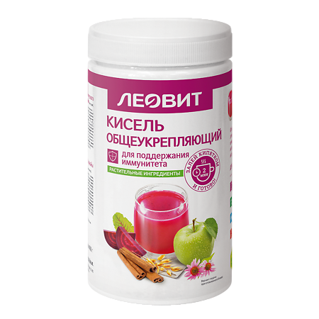 Изображение товара Леовит Кисель Общеукрепляющий банка 400 г 1 шт