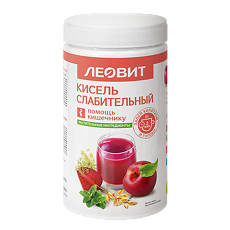 Купить Леовит Кисель Слабительный банка 400 г 1 шт цена