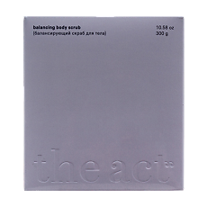 Изображение товара The Act Балансирующий скраб для тела тмин 300 г 1 шт