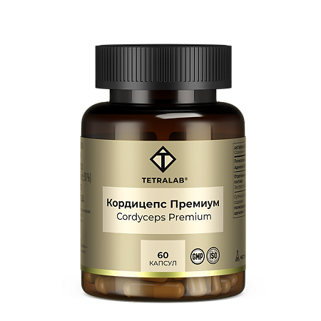 Изображение товара Капсулы Кордицепс Премиум 500 мг 60 шт — натуральный иммуномодулятор для здоровья