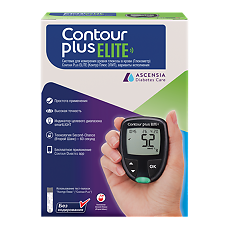 Купить Глюкометр Контур Плюс Элит (Contour Plus Elite) 1 шт цена
