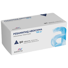 Изображение товара Ребамипид Авексима таблетки покрыт.плен.об. 100 мг 90 шт