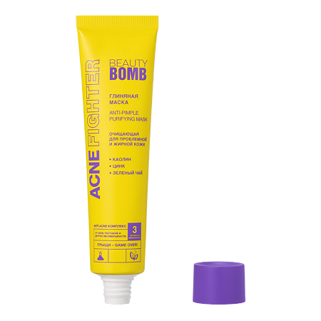 Beauty Bomb Глиняная маска Acne Fighter 40 г 1 шт