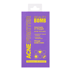Купить Beauty Bomb Пластыри от прыщей Acne Fighter 1 уп цена