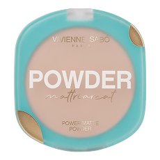 Купить Vivienne Sabo Пудра компактная матирующая тон 01 Mattriarcat 1 шт цена