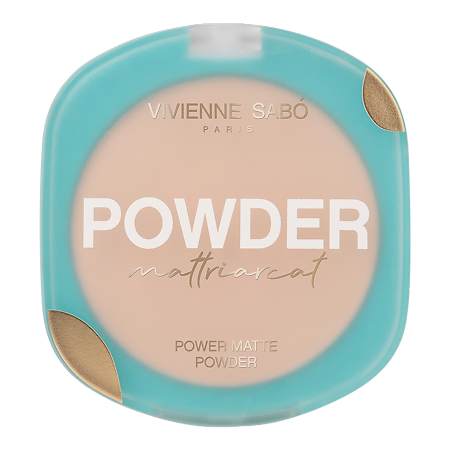 Изображение товара Vivienne Sabo Пудра компактная матирующая тон 02 Mattriarcat 1 шт