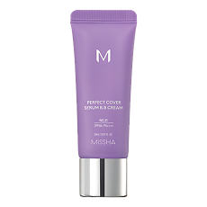 Купить MISSHA М Perfect Cover Serum BB Cream Тональный BB крем с антивозрастной сывороткой SPF50/PA тон 21 20 мл 1 шт цена