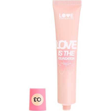 Love Generation Тональный крем Love is the Foundation тон 03 30 мл 1 шт
