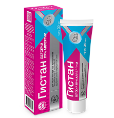 Купить Гистан Детский крем при аллергии 30 мл 1 шт цена