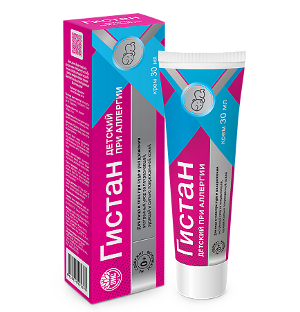 Изображение товара Гистан Детский крем при аллергии 30 мл 1 шт