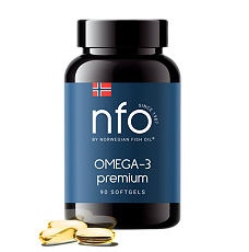 Изображение товара NFO Омега-3 Премиум/Omega-3 Premium капсулы по 1008 мг 90 шт
