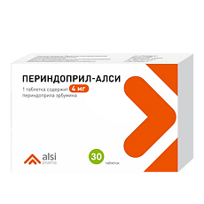 Купить Периндоприл-АЛСИ таблетки 4 мг 30 шт цена