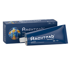 Изображение товара Аленталь крем для наружного применения 1,5 % 100 г 1 шт