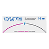 Аторвастатин таблетки покрыт.плен.об. 10 мг 90 шт