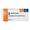 Мемантин-Вертекс таблетки покрыт.плен.об. 20 мг 30 шт