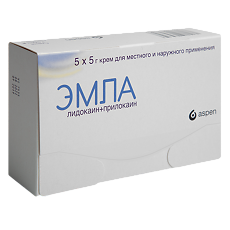 Купить Эмла крем для местного и наружного применения 5 г туба 5 шт цена