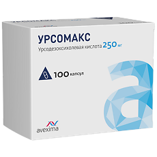 Изображение товара Урсомакс капсулы 250 мг 100 шт